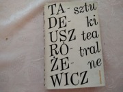 T.Różewicz - SZTUKI TEATRALNE / wyd. 1972