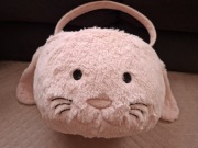 Koszyczek koszyk dla dzieci pluszowy duży na jajka wielkanocny