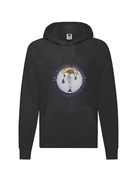 Czarna bluza z kapturem Punk,s not dead