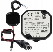 PSC12010 Zasilacz puszkowy impulsowy 12V 1A Pulsar