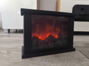 Kominek mały na baterie