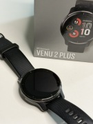 Smartwatch Garmin Venu 2 Plus czarny STAN BDB CAŁY ZESTAW