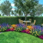 Projekt rabaty ogrodowej "Fabulous Dreams" Garden Box