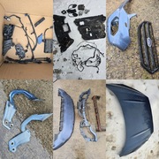 Maska Pas Przedni Lampa Zderzak Zaślepka Halogen 6D 2018 Ford Kuga Mk2 Lift