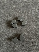 LEGO 3665 4211096 Skos odwrócony 2 x 1 ciemno szary 2szt