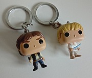 Figurki Funko Pop Luke Skywalker Han Solo Pocket Pop Keychain