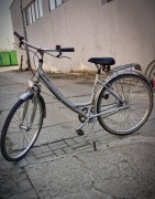 Rower miejski aluminium 28 koła oświetlenie bagażnik