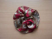 Mała gumka scrunchie do włosów w stylu Gucci