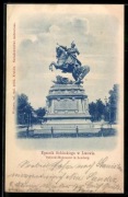 LWÓW Lemberg, pomnik Sobieskiego 1899
