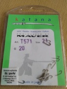 Maver katana t571 rozm 21, 20szt