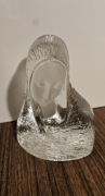 VIKING ręcznie wykonana Piękna kryształowa figurka Madonna Maryja Panna 
