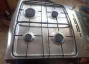 Ruszt dwuczęściowy stalowy kuchnia kuchenka gazowa Amica szerokość 60cm 