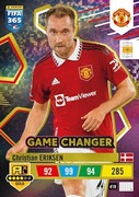 Christian Eriksen 418 Game Changer Karta PANINI FIFA 365 2023