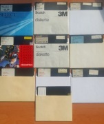 Dyskietki 5,25 Atari 800 XL 130 XE, 10 sztuk