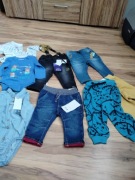 Ubrania nowe r 74, 12 zł za sztukę 