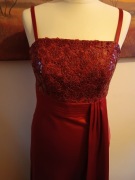 Bordowa sukienka rozm. M/L -62 zł