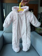 Wiosenny Kombinezon niemowlęcy dla dziewczynki Różowy 68/74 cm 6-9 Miesięcy