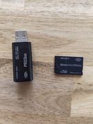 Karta pamięci MEMORY STICK PRO DUO 2 GB San Disk Magic Gate  + Czytnik