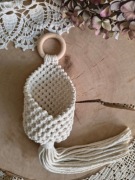 Kokon koszyczek makrama