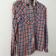 Koszula męska w kratę Jack&Jones, casual, vintage