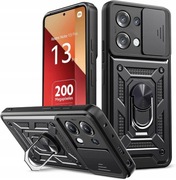 Etui do Xiaomi Redmi Note 13 PRO 4G CASE PANCERNE 360° RING SLIDE + 3xSZKŁO
