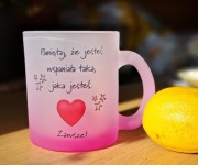 Kubek z napisem–prezent dla kobiety,dziewczyny,przyjaciółki motywacyjny