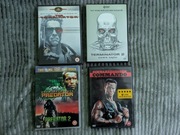 Terminator 1 i 2, Predator 1 i 2, Commando DVD.