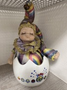 Przepiękna unikalna pozytywka z ceramiką