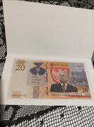 Banknot 20 zł Lech Kaczyński - Warto być Polakiem 2021 