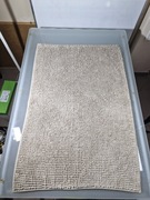 IKEA Toftbo Dywanik Łazienkowy Beżowy 50x80 cm Mikrofibra 