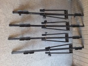 Bagażnik dachowy uchwyt na rower 4szt 