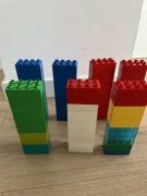 ZESTAW 70 sztuk klocków LEGO DUPLO 2x4