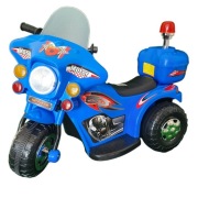 Jeździk na akumulator motorek elektryczny niebiesk