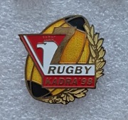 Odznaka FEDERACJI RUGBY Polski KADRA 98