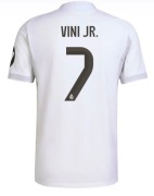 Koszulka Vinicius Vini JR. numer 7 Real Madryt 2025/26. Darmowa dostawa.