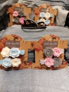 Spinki do włosów Różyczki Filcowe 