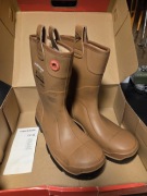 DUNLOP Ochronne kalosze Purofort Rigpro dla dorosłych unisex rozm 42