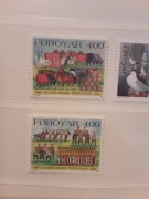 Dania Wyspy Owcze 1994  Mi 270-1 krowy konie seria  czyste idealna