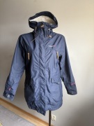 Didriksons granatowa kurtka parka damska super Stormsystem waterproof 42 XL