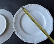 Dwa talerze Ø 20cm Rosenthal Maria biała