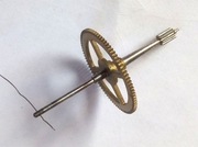 Koło do mechanizmu starego zegara