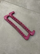 Osłony na łyżwy figurowe łyżew ochraniacze płóz różowe 