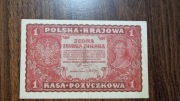 banknot 1 marka 1919r