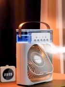 Mini Klimatyzator 3w1 – Ultra Cichy, Lodowaty Nawiew, LED!