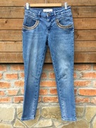 16 Spodnie damskie jeansy premium MOS MOSH pas72cm roz S M 
