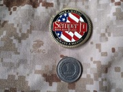 Challenge coin USMC US Marines Semper Fi