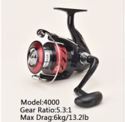 Kołowrotek wędkarski Daiwa Sweepfire CS 4000 2B, mocny kołowrotek, gruntowy
