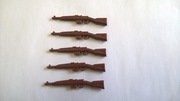 5 Sztuk karabinków M1 WW2 kompatybilne z Lego, Cobi