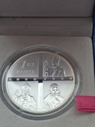 1 1/2 euro 150 rocznica Lourdes- Francja 2008 r kolekcjonerska