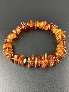 Bransoletka z naturalnego bursztynu baltyckiego